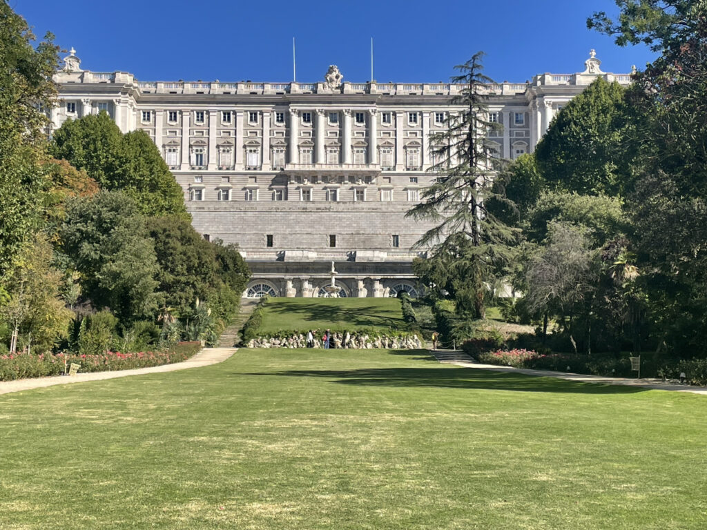 Visiting Spain (Palacio Real in Madrid)